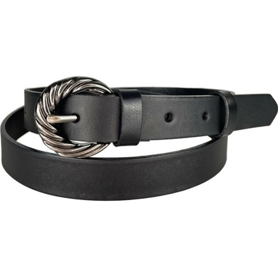 Penny Belts kožený opasek 2505-63 černý