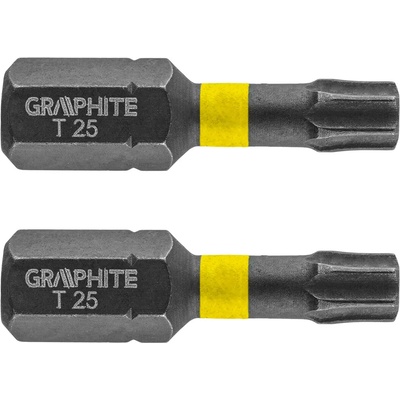 GRAPHITE Ударни накрайници TX25 x 25 mm, 2 бр. 56H514 (56H514)