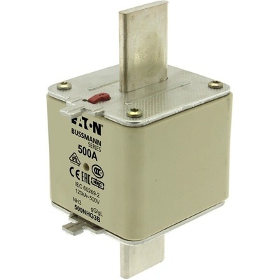 EATON Pojistka NH 500A 500V gG/gL 500NHG3B 500NHG3B