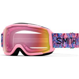 SMITH Детска ски маска Smith Kid's Grom Mirror S1 Antifog Ski goggles - Bright Pink LoFi Butterfly / Red Sensor Mirror (417-5831-0111)