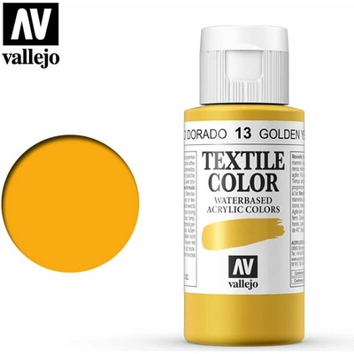 Vallejo textilná farba 40013 zlatožltá 60 ml