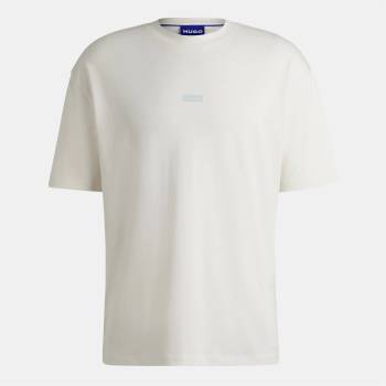 Hugo Тениска Hugo Men's Regular Fit Logo Back T-Shirt - Open White 124