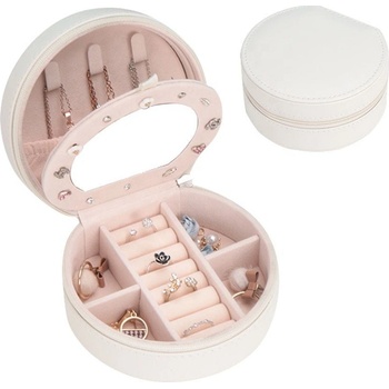 Bezdoteku šperkovnica Lily biela