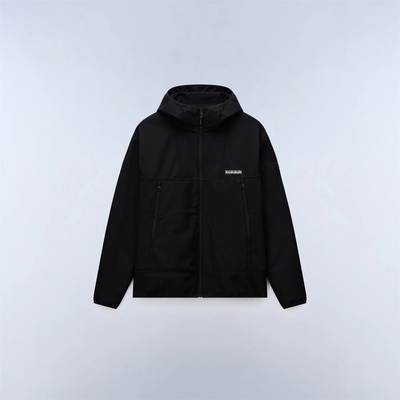 Napapijri Men's Napa Biois Zip Ventilation Rain Anorak - Black Beauty