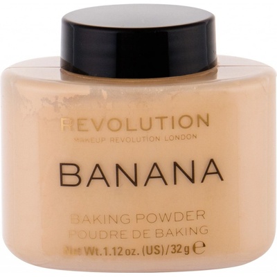 Makeup Revolution Baking Powder sypký púder Banana Deep 32 g