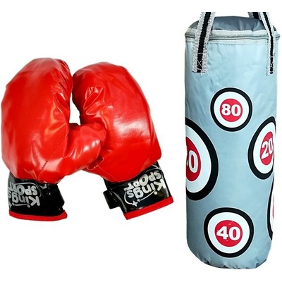mamido Dětský boxovací pytel a rukavice 57 x 18 cm