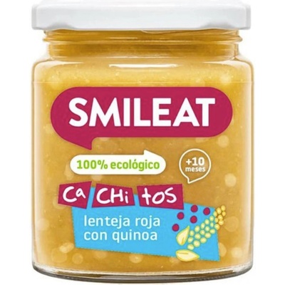 Smileat Bio quinoa s červenou čočkou, zeleninou 230 g