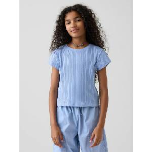 GAP Бебешка тениска с ребра GAP GAP | Sin | Момичешки | XS - zoot - 40,97 лв