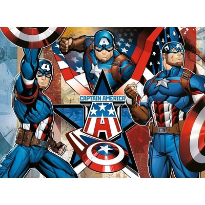 Ravensburger Marvel Kapitán Amerika 100 dílků
