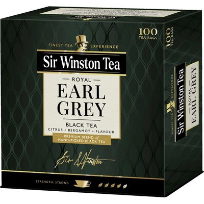 Sir Winston Tea Royal Earl Grey 100 čajových sáčků