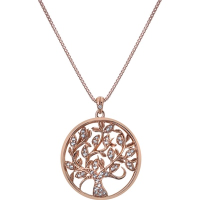 Hot Diamonds Bronzový náhrdelník strom života nurture DP865