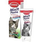 Sanal Малцова паста SANAL Cat Anti-Hairball - предотвратява образуването на космени топки, 20 гр, Холандия SV6020