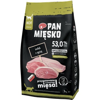 Pan Mięsko Пуйка с гъска s 5 кг за котки