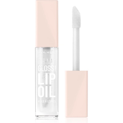 Rimmel Oh My Gloss! Lip Oil масло от нар с хидратиращ ефект цвят 000 Clear Cloud 4, 5ml