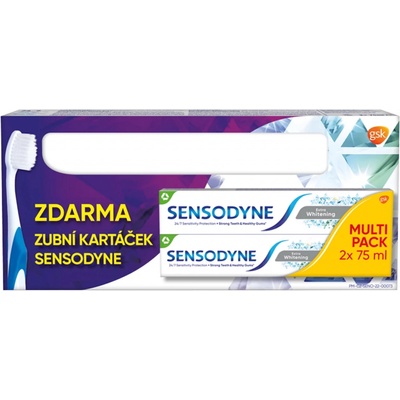 Sensodyne Extra Whitening s fluoridem 2 x 75 ml