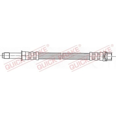 Brzdová hadica QUICK BRAKE 37.017