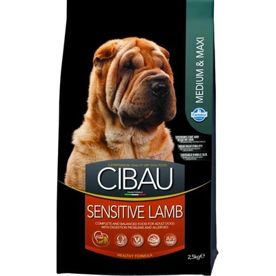 Cibau dog sensitive lamb Medium & maxi 2,5 kg