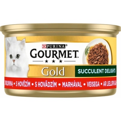 Gourmet Gold Succulent Delights Beef 85 g