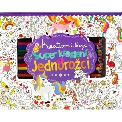 Kreativní box Super kreslení Jednorožci