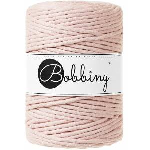 Bobbiny Macrame Cord 5 mm 100 m Pastel Pink юта (MX-E079)