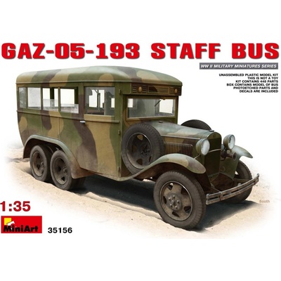 MiniArt GAZ-05-193 Staff bus 1:35