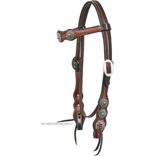 Westerná uzdečka Western Imports HORSEMAN´S TACK OLDSTYLE NAVAJO CONCHAS