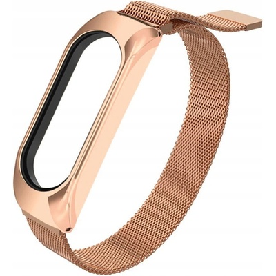 1Mcz Milanese magnetický řemínek pro Xiaomi Mi Band 5, 6, 7 36263X – Zboží Živě