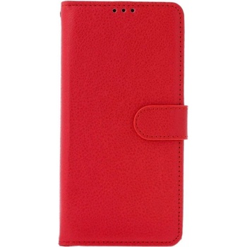 Pouzdro TopQ Xiaomi Redmi Note 9 Pro knížkové červené s přezkou