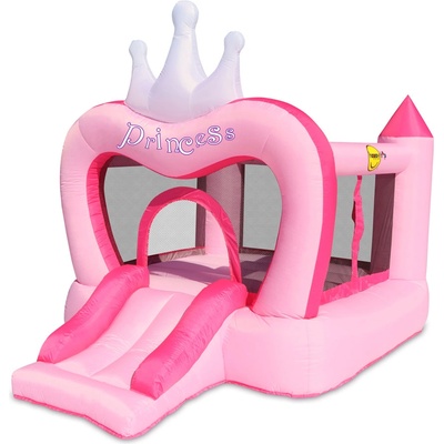 Felyx Toys HAPPY HOP Батут замък Princess с пързалка 285x210x220