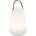 Fischer & Honsel LED настолна лампа в бяло и кафяво (височина 26 cm) Ruby - Fischer & Honsel (850143)