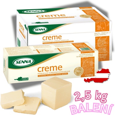 Margarín Senna crema 80% krémy linecké 2500 g
