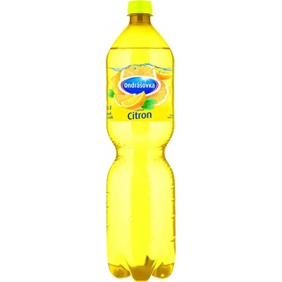 Ondrášovka Jemně perlivá s příchutí citron 1,5 l