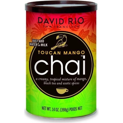 David Rio Čaj Chai v prášku Toucan Mango 398 g