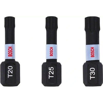 Bosch Sada 3ks bitů ImpactControl 25mm T20,T25,T30 2608522479