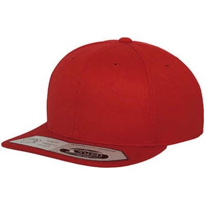 Flexfit Unisex s plochým šiltom FX110 Red