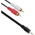 DeTech Аудио Кабел DeTech 3.5 - 2RCA 3m (18074)