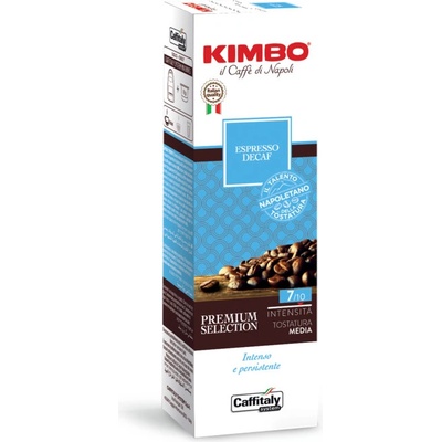 Kimbo Caffe Espresso Bezkofeinové Deca kapsle do Tchibo a Caffitaly 10 ks