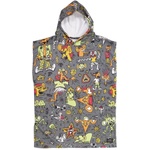 Ocean & earth Irvine Hooded Youth poncho - Multicolor (Grey)
