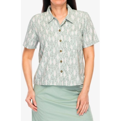 Royal Robbins Camino Pucker S/S sage leaf fish pt