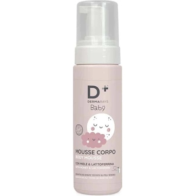 DERMARAYS Tělová mycí pěna s medem pro děti 180 ml