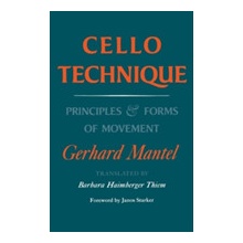 Cello Technique Mantel Gerhard Paperback