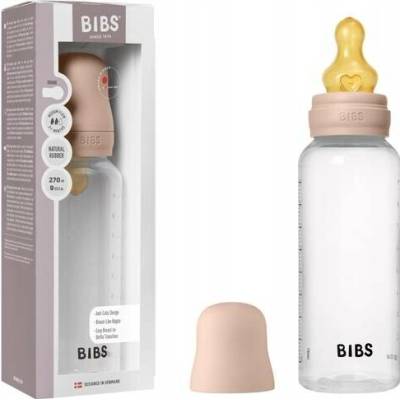 Bibs dětská láhev latex blush 270 ml