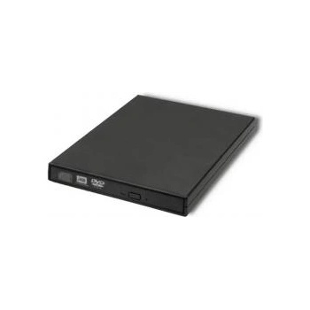 Qoltec external usb 2.0 dvd-rw recorder black