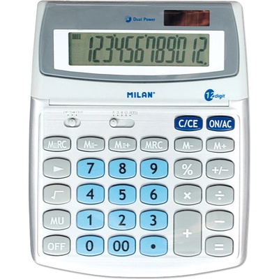 MILAN Kalkulačka stolní 12-místní 152512