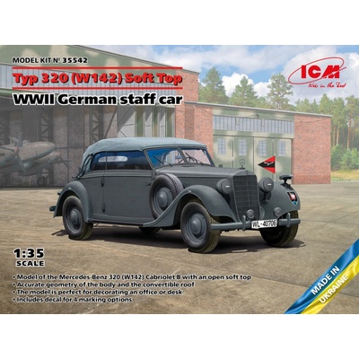 ICM Typ 320 W142 Soft Top German Staff Car 1:35