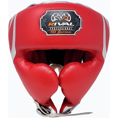 Rival Боксьорска каска Rival RHG100 Professional Headgear red/silver/grey