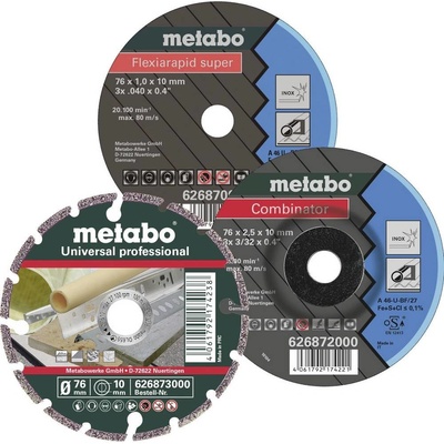 Metabo Rezný kotúč rovný 76 mm 626879000 3 ks