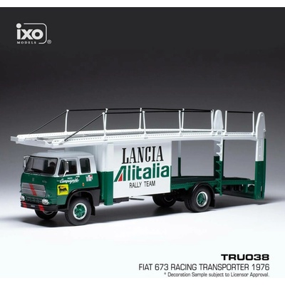 IXO Fiat 673 Racing Transporter 1976 1:43