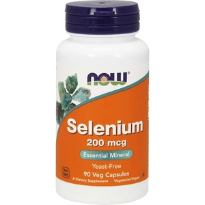 NOW Селен 200 mcg 90 капс