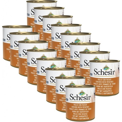 Schesir Dog Adult kuřecí 16 x 285 g